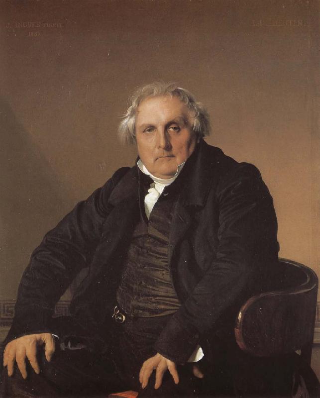 Jean-Auguste Dominique Ingres Portrait of Bier oil painting picture